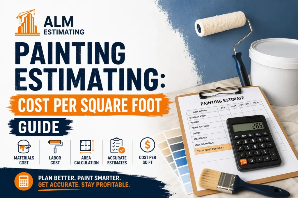 Painting estimate guide and tools