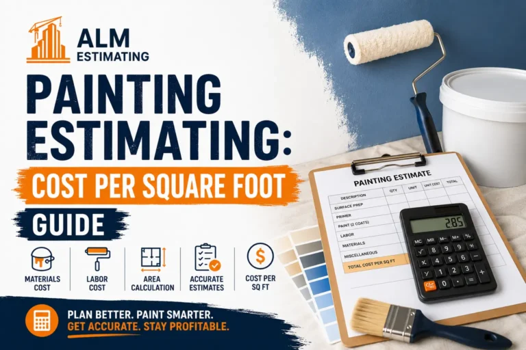 Painting estimate guide and tools
