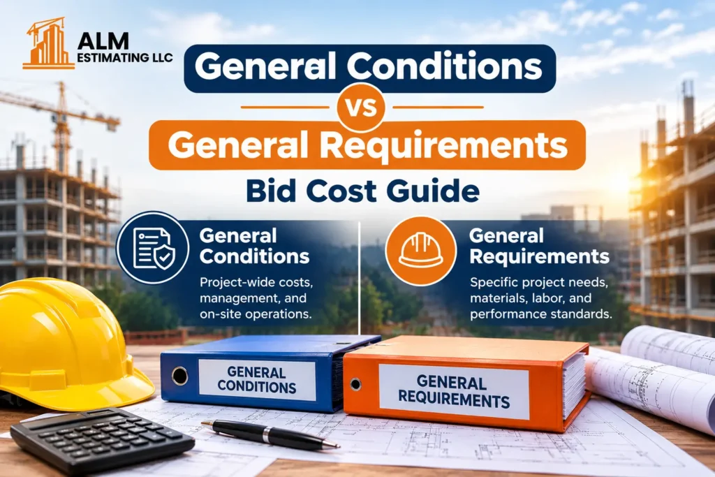 General Conditions vs General Requirements: Construction Bid Cost Guide by ALM Estimating LLC